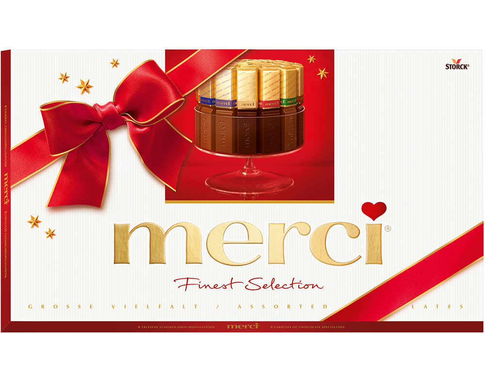 CHOCOLATE MERCI 8 VARIEDADES 400G image number 0