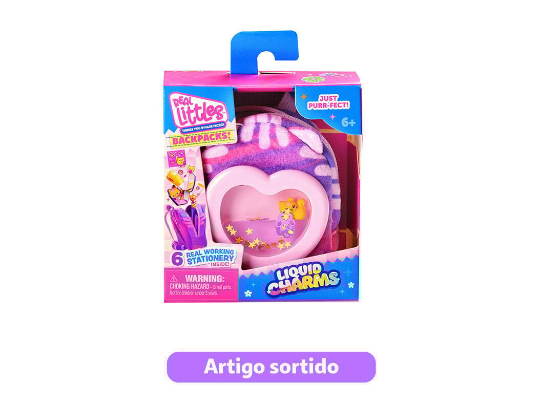 MOCHILAS LIQUID CHARM REAL LITTLES MODELOS SORTIDOS image number 0