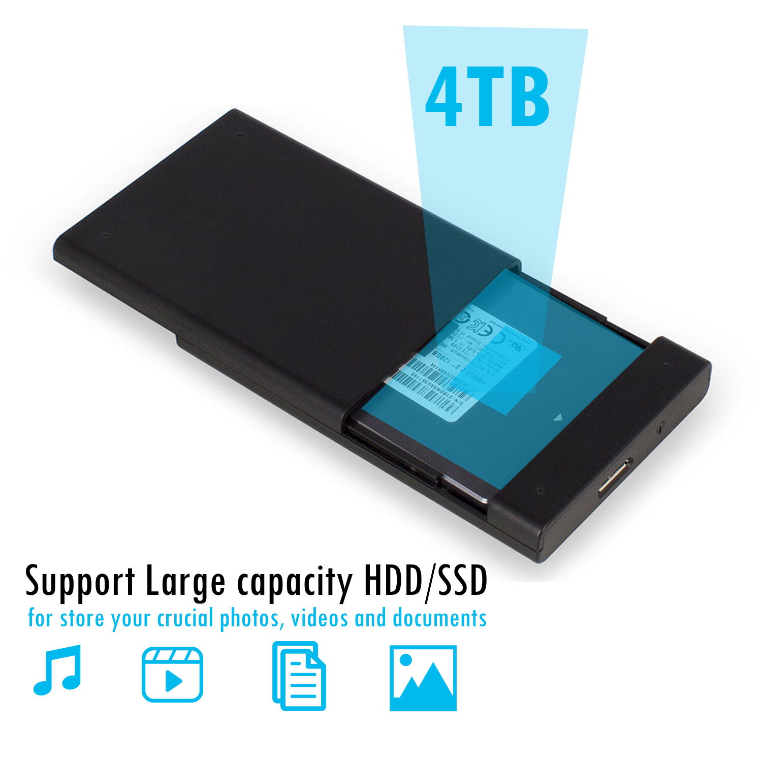 CAIXA PARA DISCO EXTERNO EWENT EW7044 2.5" SATA USB 3.0