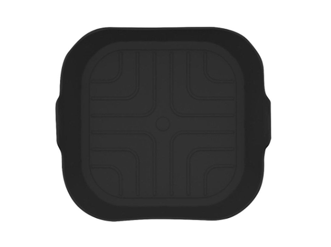 FORMA PARA AIR FRYER ACTUEL EM SILICONE PRETO 20 X 20 X 6 CM
