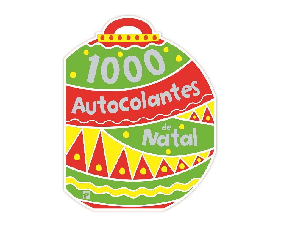 LIVRO 1000 AUTOCOLANTES DE NATAL - DIV. INF. JUV. N258 image number 1