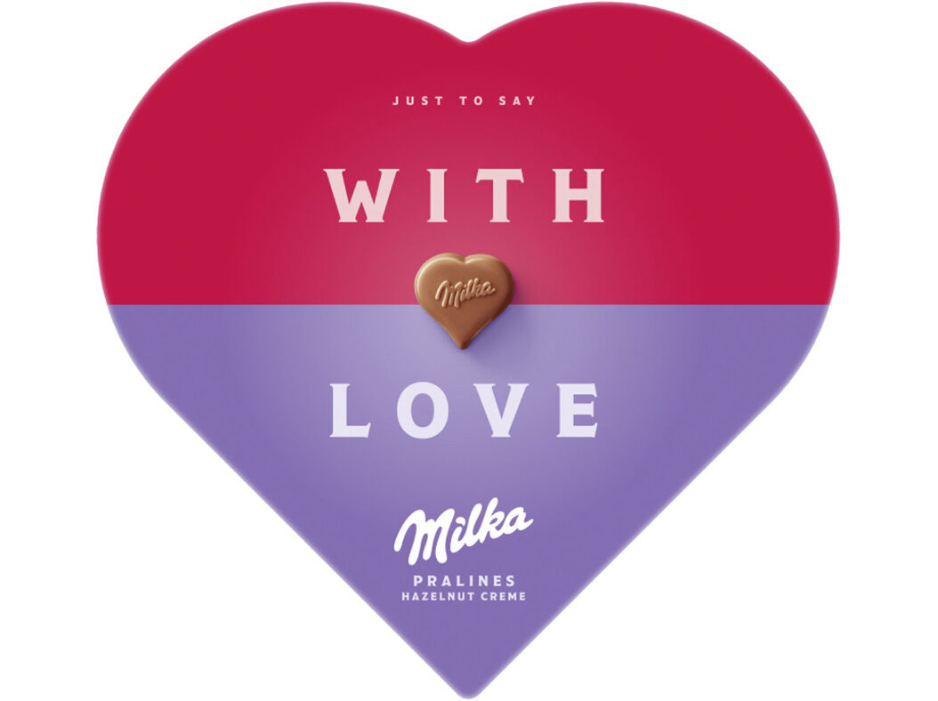 CHOCOLATE MILKA I LOVE MIKA NUSS NOUGAT 165G image number 0