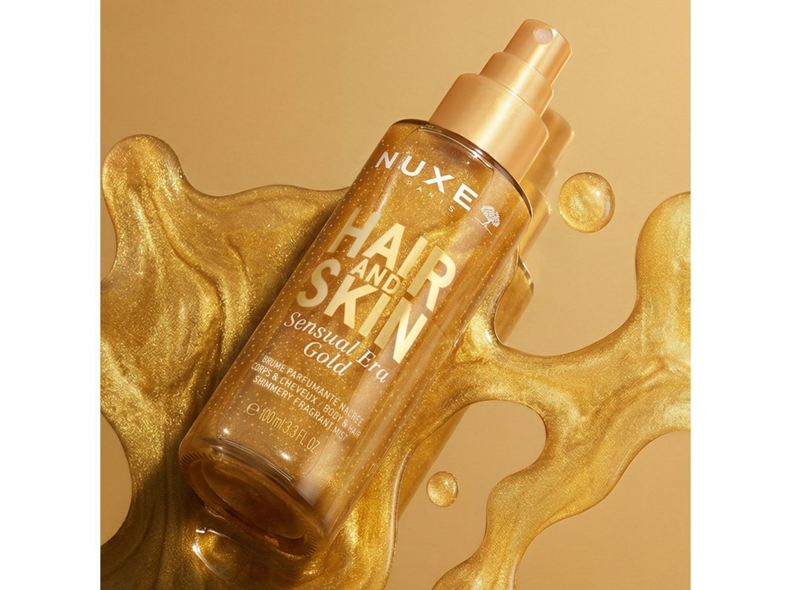 BRUMA NUXE HAIR&SKIN SENSUAL GOLD 100ML image number 1