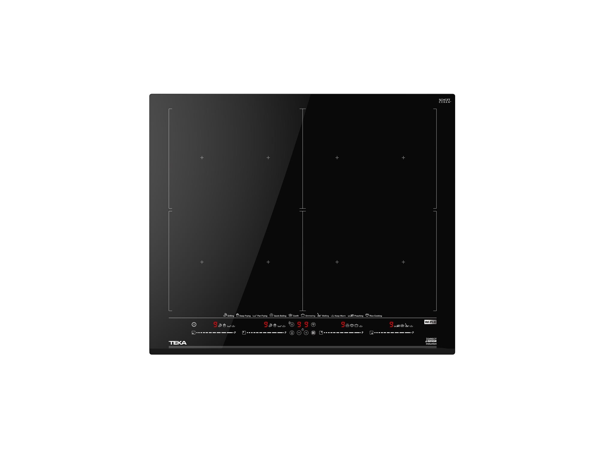 PLACA DE INDU&Ccedil;&Atilde;O TEKA IZF 68770 MST BK 60CM PRETO FULL FLEX image number 0