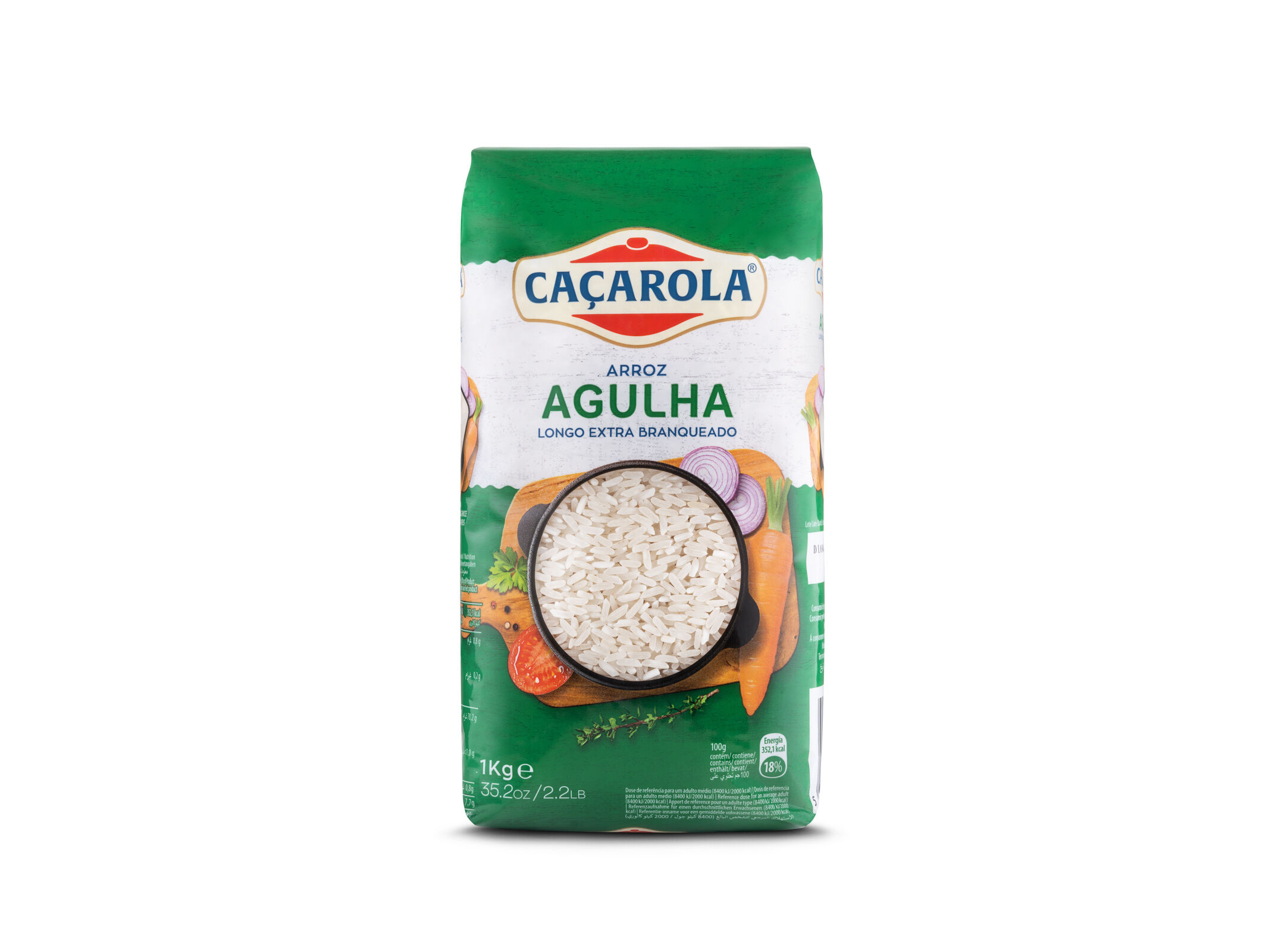 ARROZ AGULHA CA&Ccedil;AROLA EXTRA LONGO 1KG