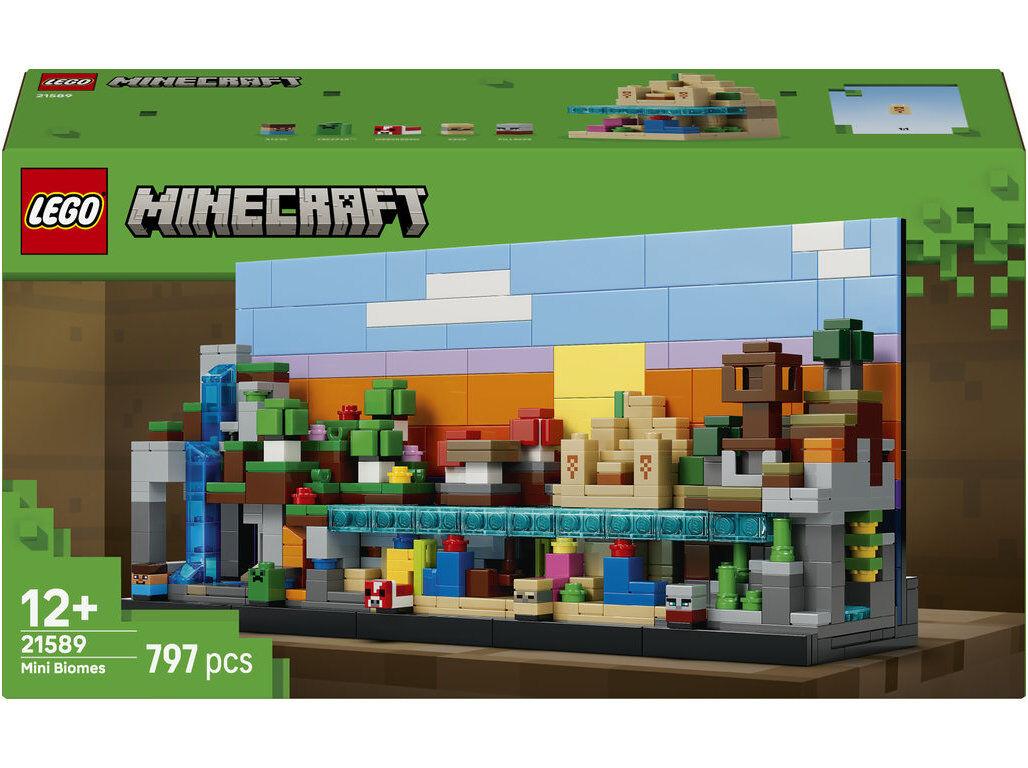 MINIBIOMAS LEGO MINECRAFT 21589