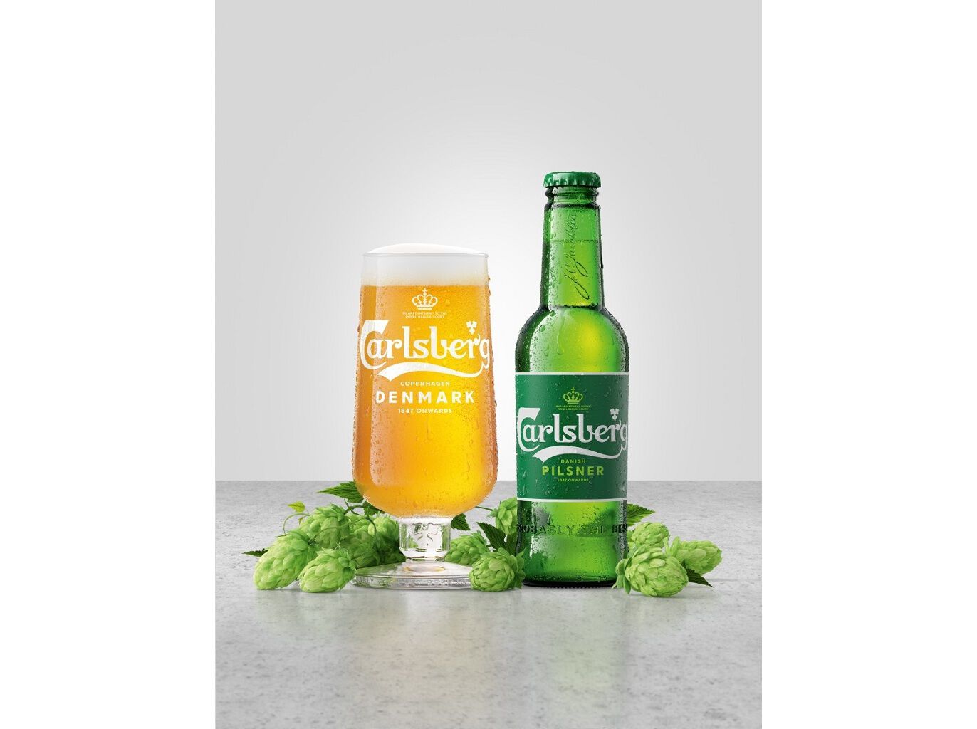 CERVEJA CARLSBERG COM &Aacute;LCOOL PACK 6 GARRAFAS 25CL image number 1