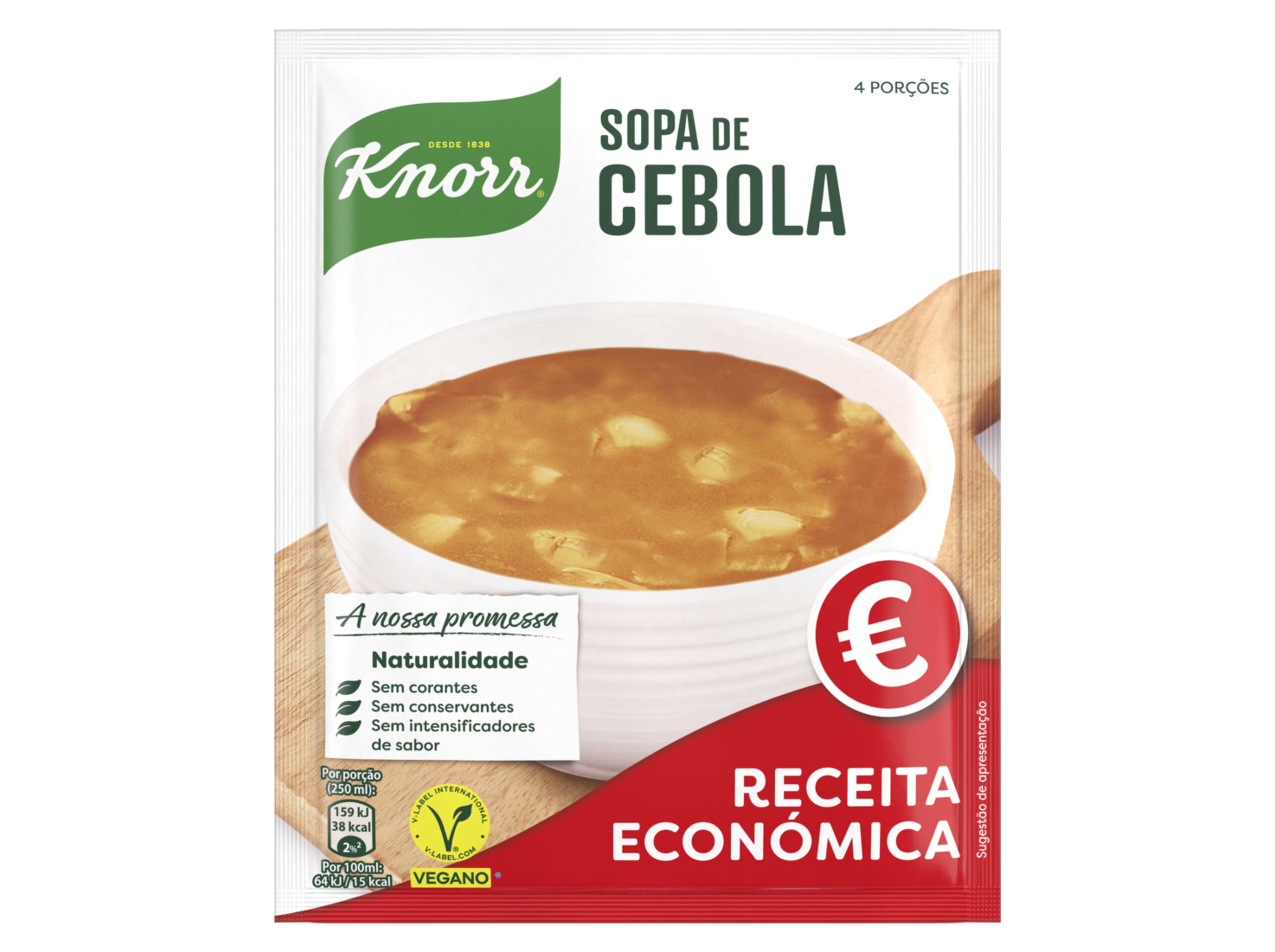 SOPA DE CEBOLA KNORR ECONOMICA PO 43G