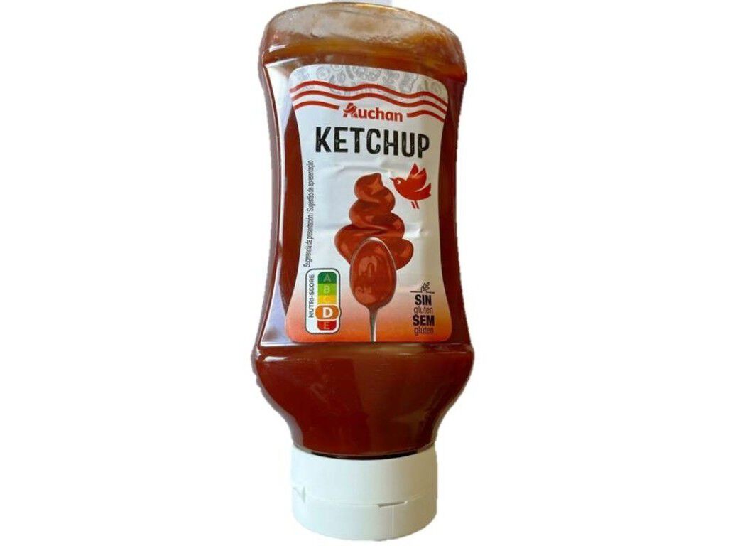 KETCHUP AUCHAN TOP DOWN 560G