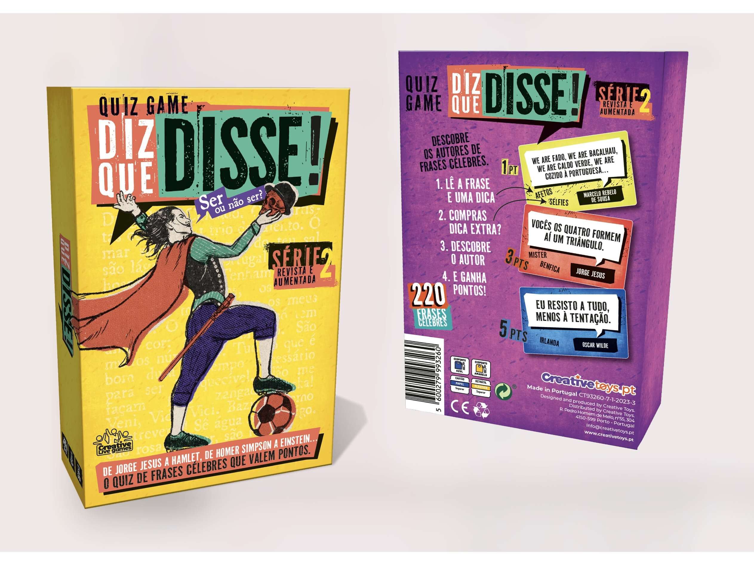 DIZ QUE DISSE CREATIVE TOYS SERIE 2