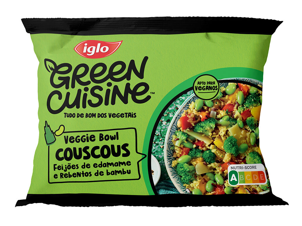 VEGGIE BOWL IGLO GREEN CUISINE COUSCOUS E EDAMAME 350G image number 0