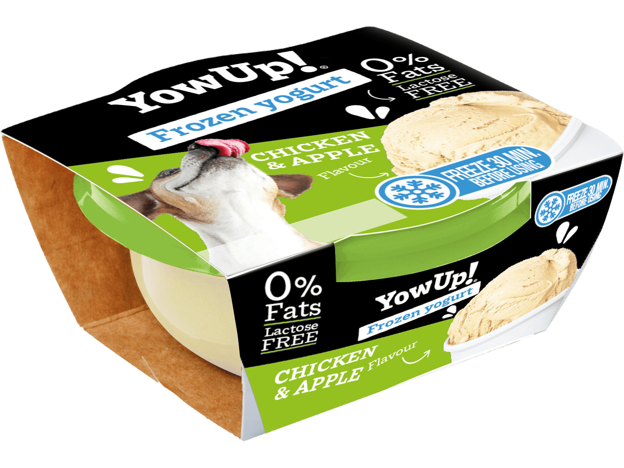 IOGURTE GELADO PARA C&Atilde;O YOWUP FRANGO/MA&Ccedil;&Atilde; 110G image number 1