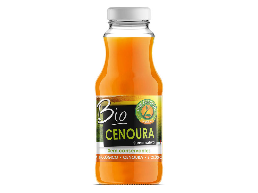 SUMO CEM PORCENTO DE CENOURA NATURAL BIOL&Oacute;GICO 200ML