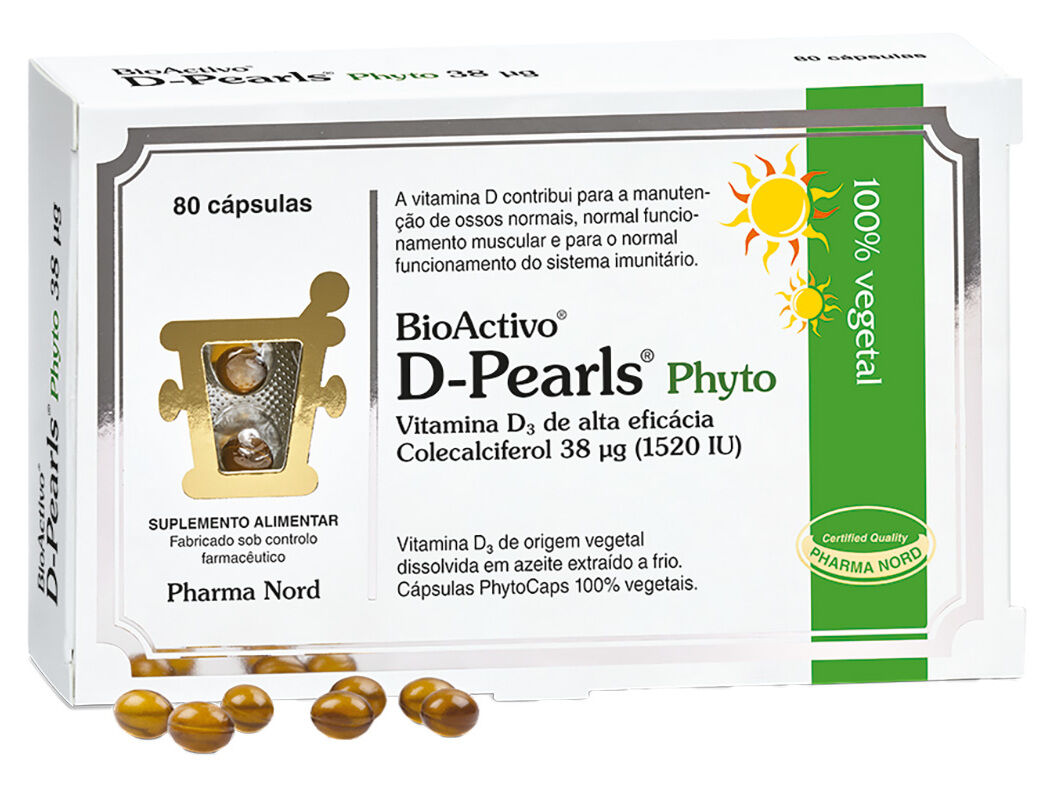SUPLEMENTO BIOACTIVO D-PEARLS PHYTO 80 CPS