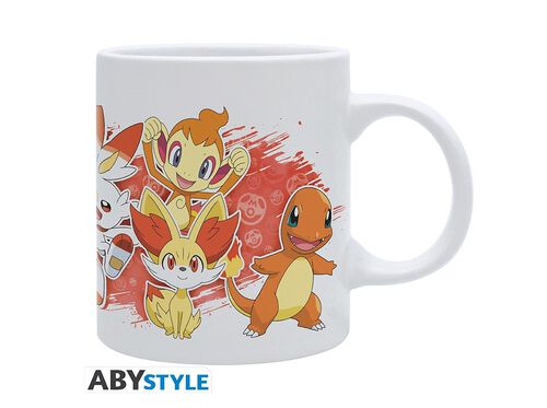 CANECA FIRE STARTERS ABYSTYLE POKEMON 320ML