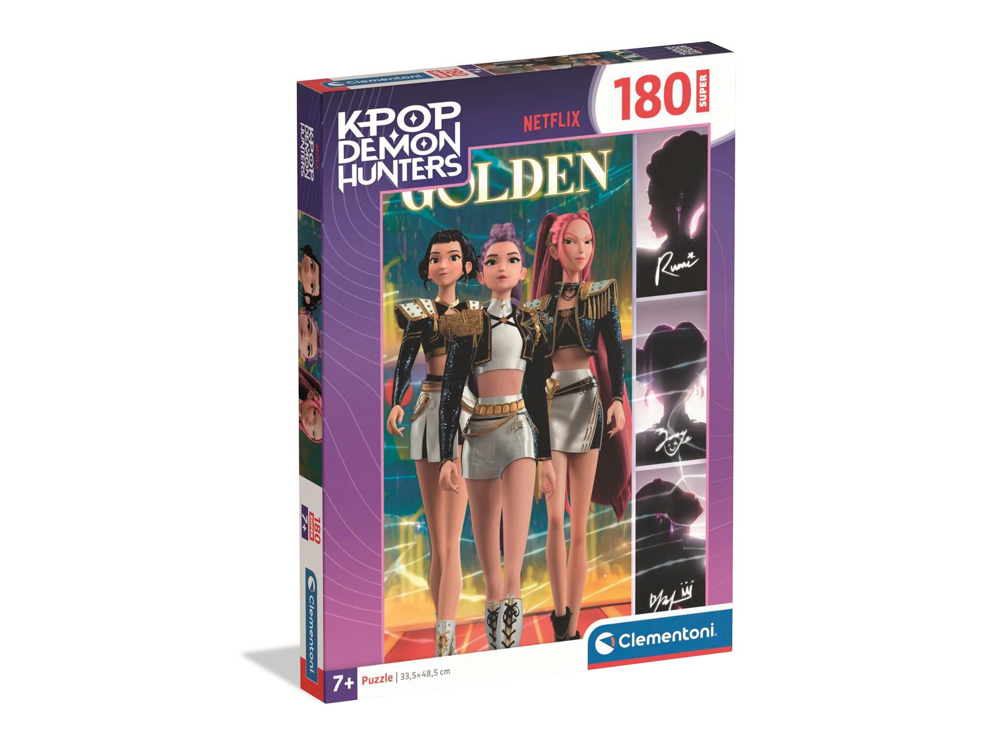 PUZZLE DEMON HUNTERS CLEMENTONI K-POP PUZZLE 180 SUPER