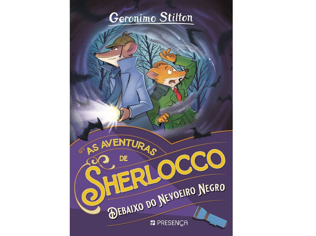 LIVRO DEBAIXO NEVOEIRO NEGRO DE GERONIMO STILTON image number 0