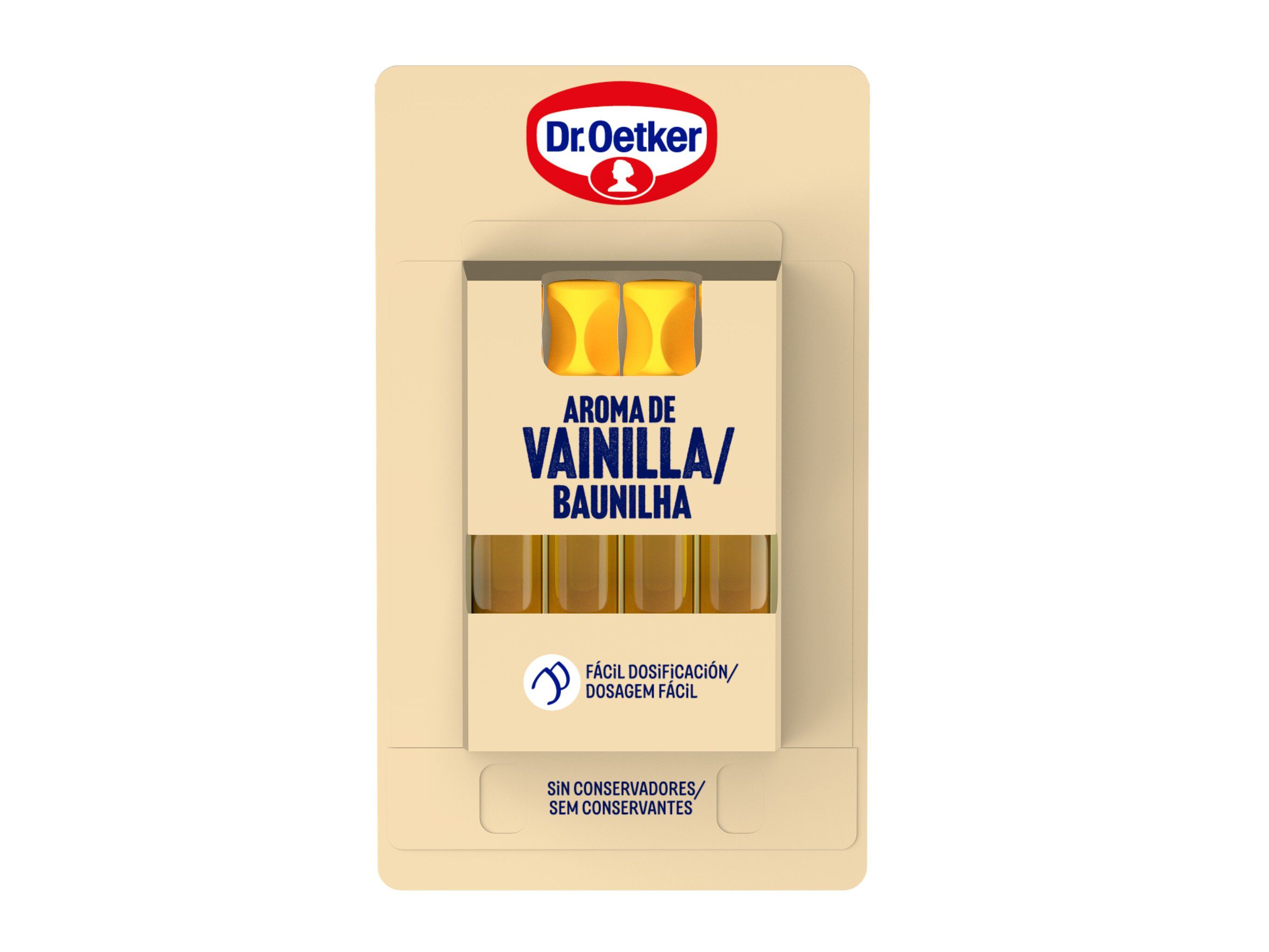 AROMA ARTIFICIAL DR.OETKER BAUNILHA 4 UNIDADES image number 0