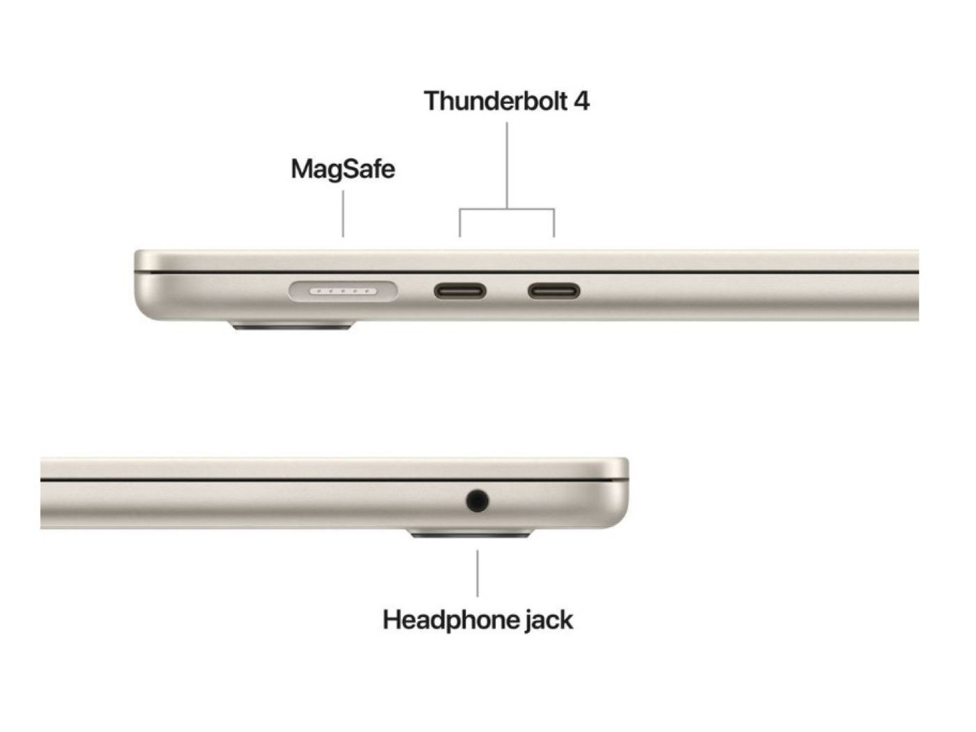 MACBOOK AIR 15" APPLE (M5/24GB/1TB STARLIGHT) image number 3