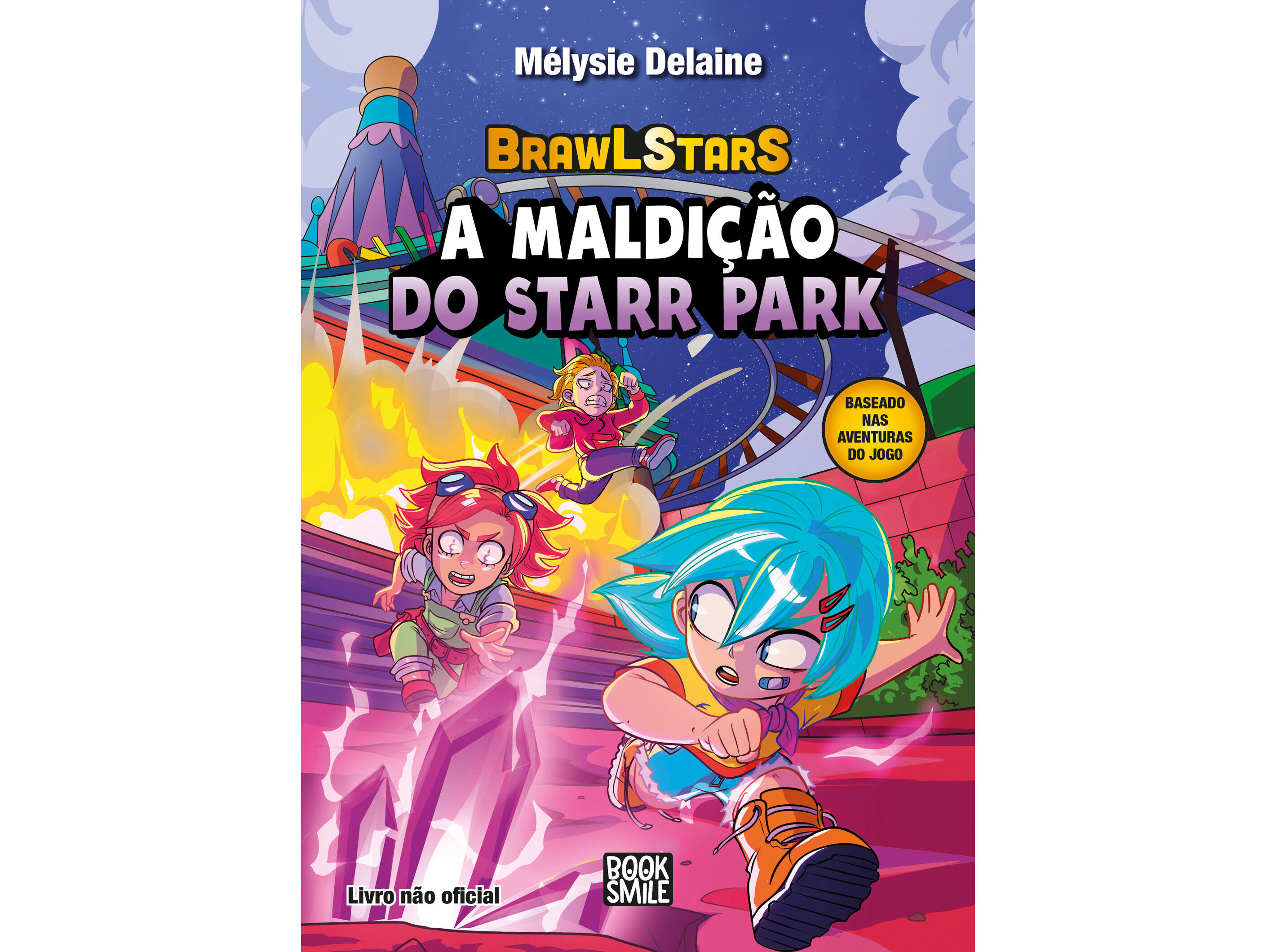 LIVRO BRAWL STARS - A MALDI&Ccedil;&Atilde;O DO STARR PARK DE M&Eacute;LYSIE DELAINE image number 0