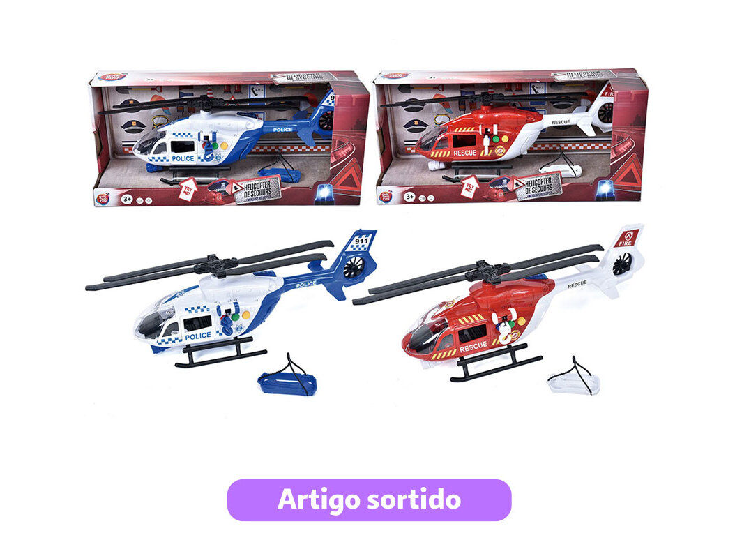 HELIC&Oacute;PTERO ONE TWO FUN COM LUZ E SOM 1/12 CORES SORTIDAS image number 0