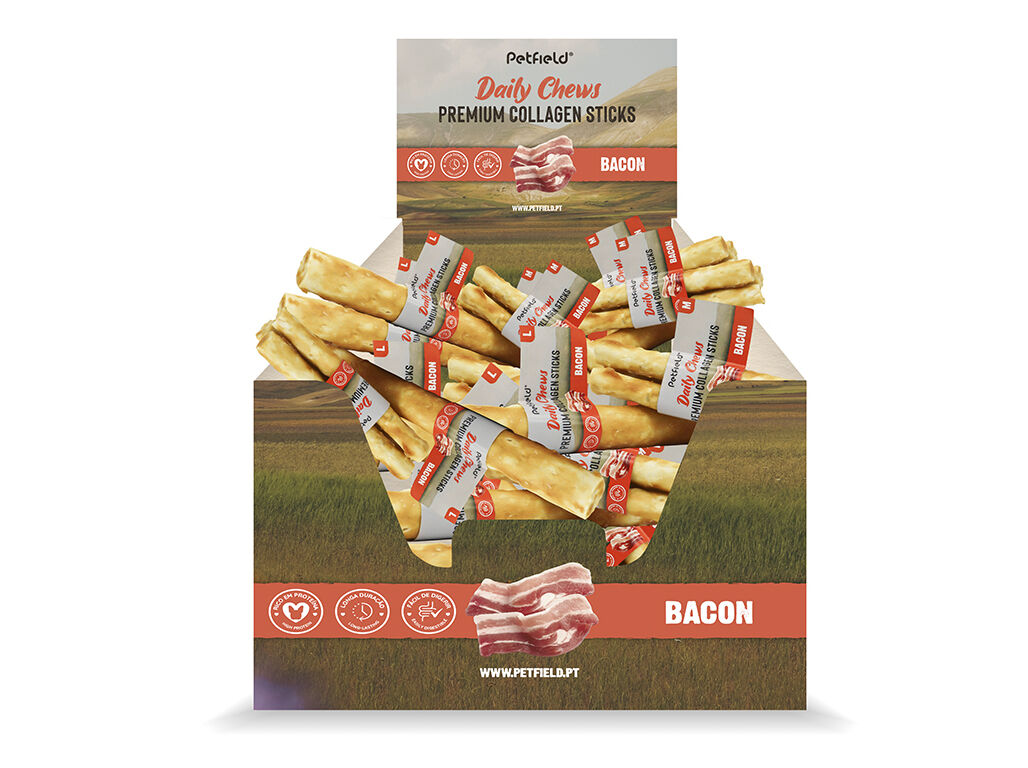 SNACKS C&Atilde;O PETFIELD COLLAGEN DAILY CHEW STICK L image number 1