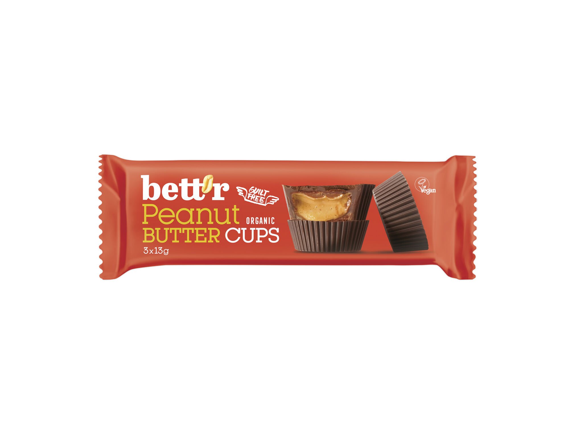 SNACK CHOCOLATE BETT'R RECHEIO AMENDOIM 39 G
