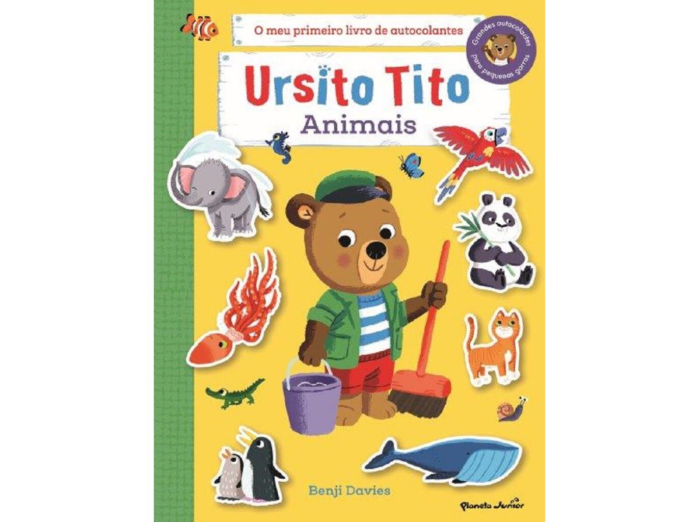 LIVRO URSITO TITO AUTOCOLANTES ANIMAIS image number 0