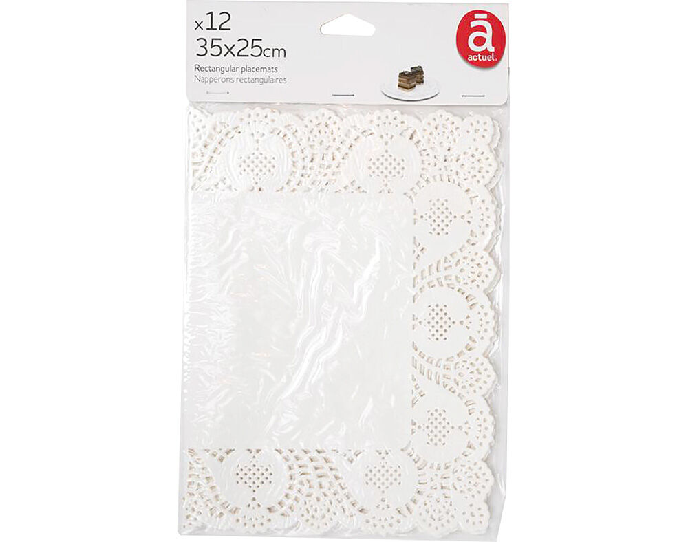 NAPERON RECTANGULAR ACTUEL 35X25X12CM