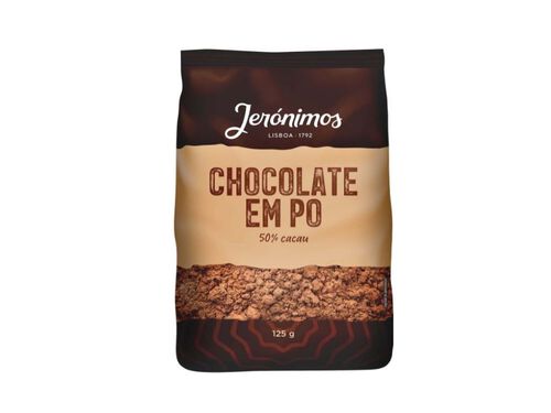 CHOCOLATE JERÓNIMOS EM PÓ 50% 125G