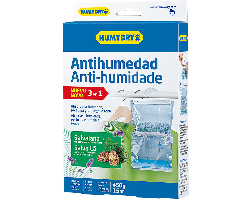 CABIDE ANTI HUMIDADE HUMYDRY SALVA L&Atilde; 450G