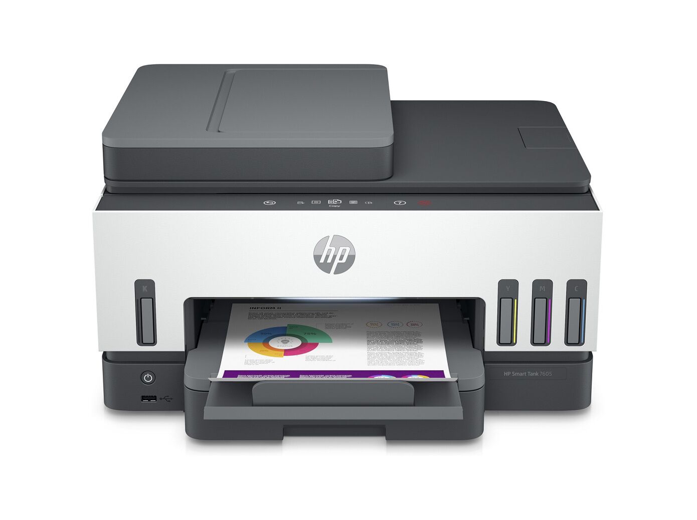 IMPRESSORA HP SMART TANK 7605 MULTIFUN&Ccedil;&Otilde;ES