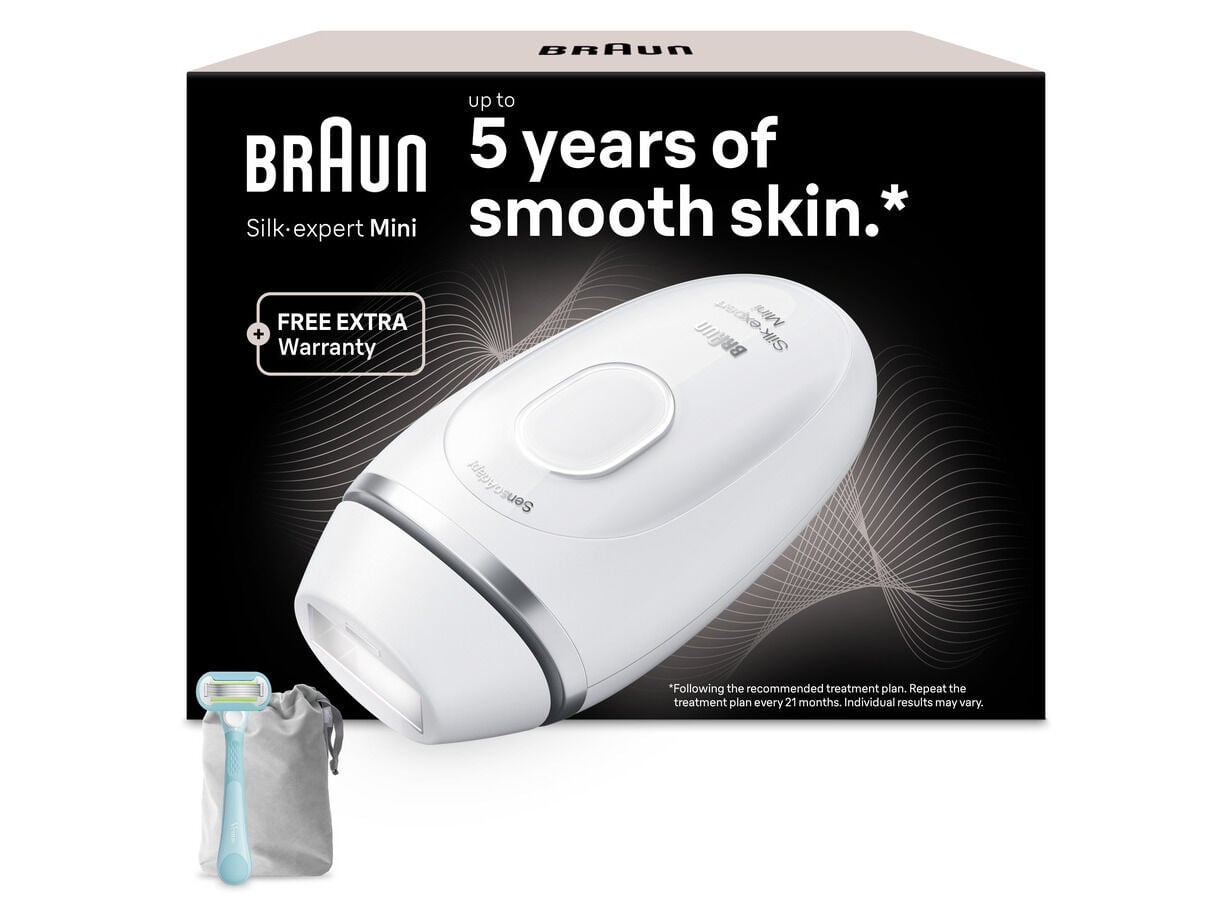 DEPILADORA LUZ E LASER BRAUN S1 PL1114 BRANCO SILK&middot;EXPERT