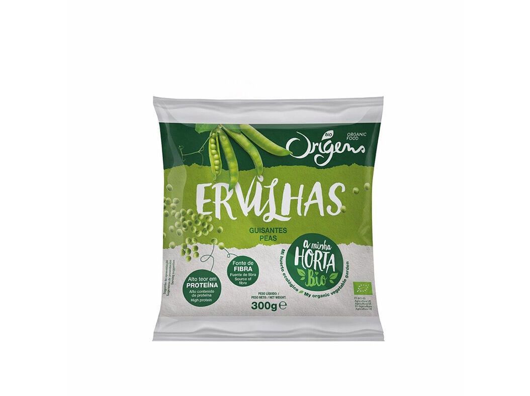 ERVILHAS ORIGENS BIO CONGELADAS 300G image number 0
