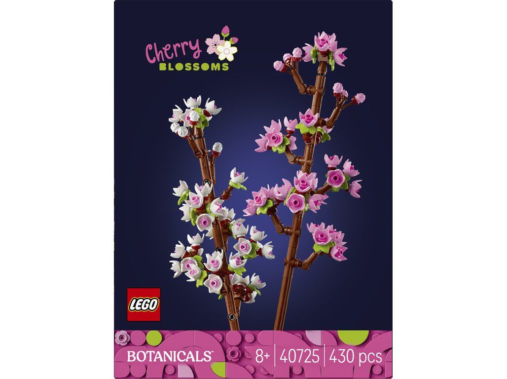 FLORES DE CEREJEIRA LEGO BOTANICALS 40725