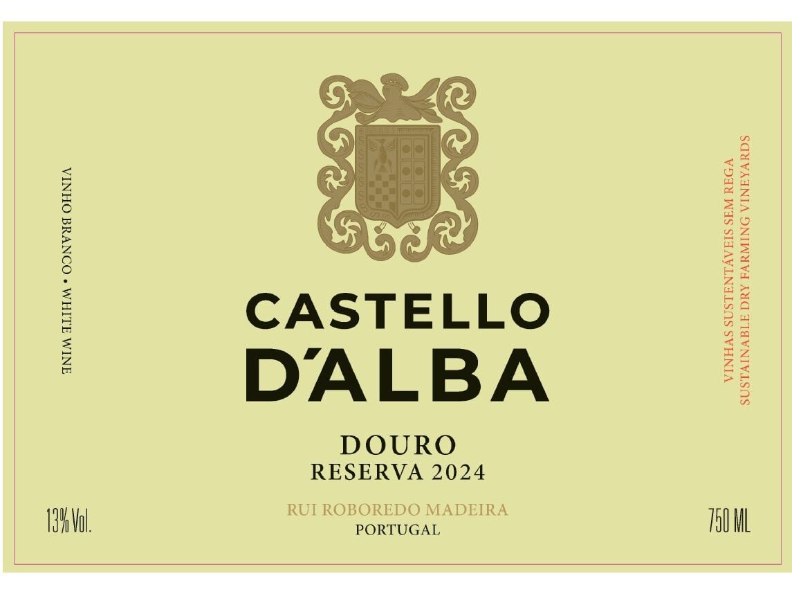 VINHO BRANCO CASTELLO D'ALBA RESERVA DOURO 0.75L image number 1