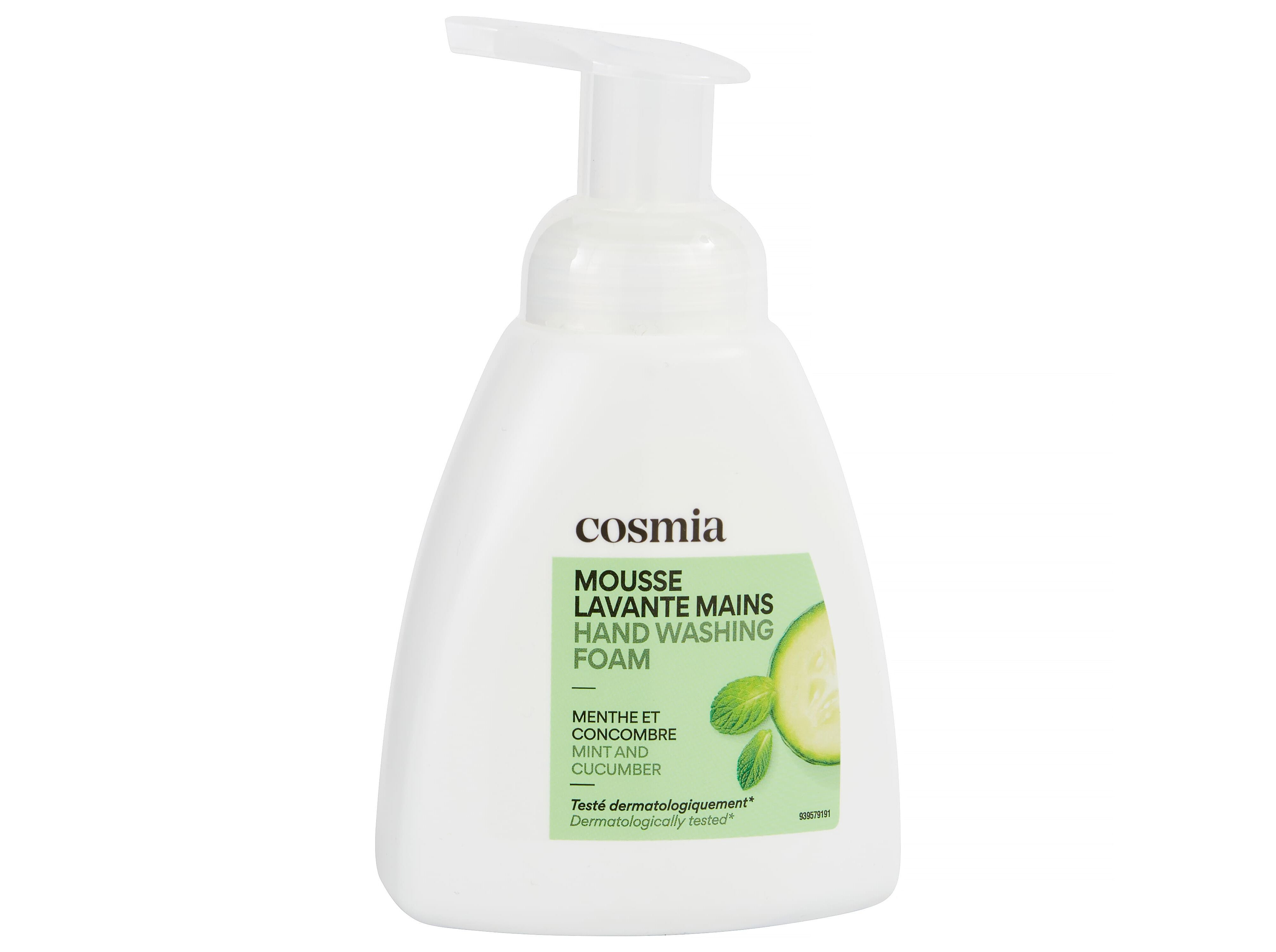 SABONETE EM ESPUMA COSMIA HORTEL&Atilde; E PEPINO 300ML image number 1