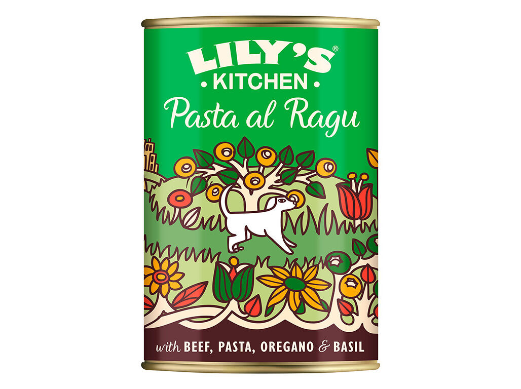 COMIDA H&Uacute;MIDA C&Atilde;O LILY'S KITCHEN PASTA AL RAGU 400G image number 0