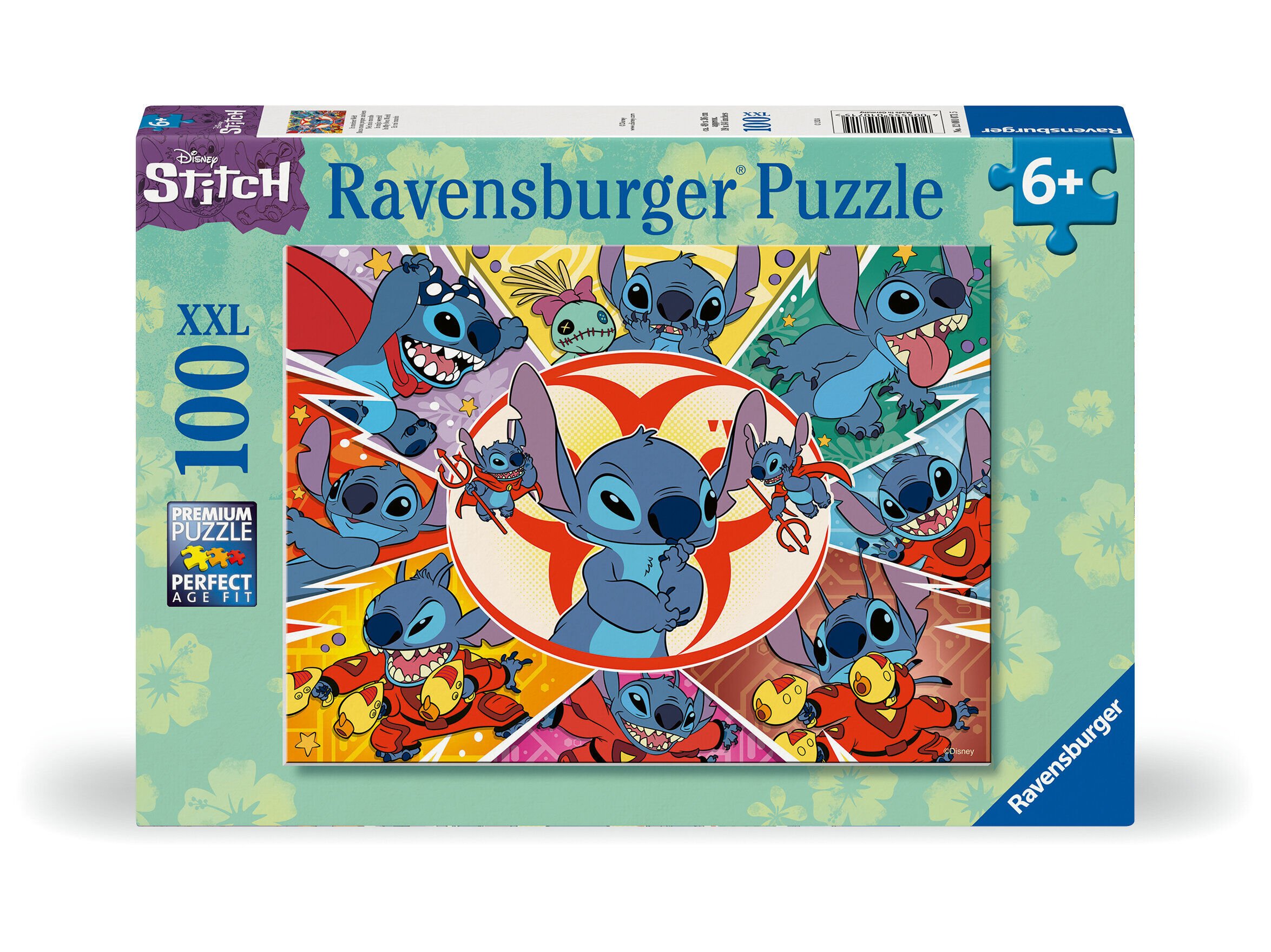 PUZZLE STITCH RAVENSBURGER 100 PE&Ccedil;AS XXL