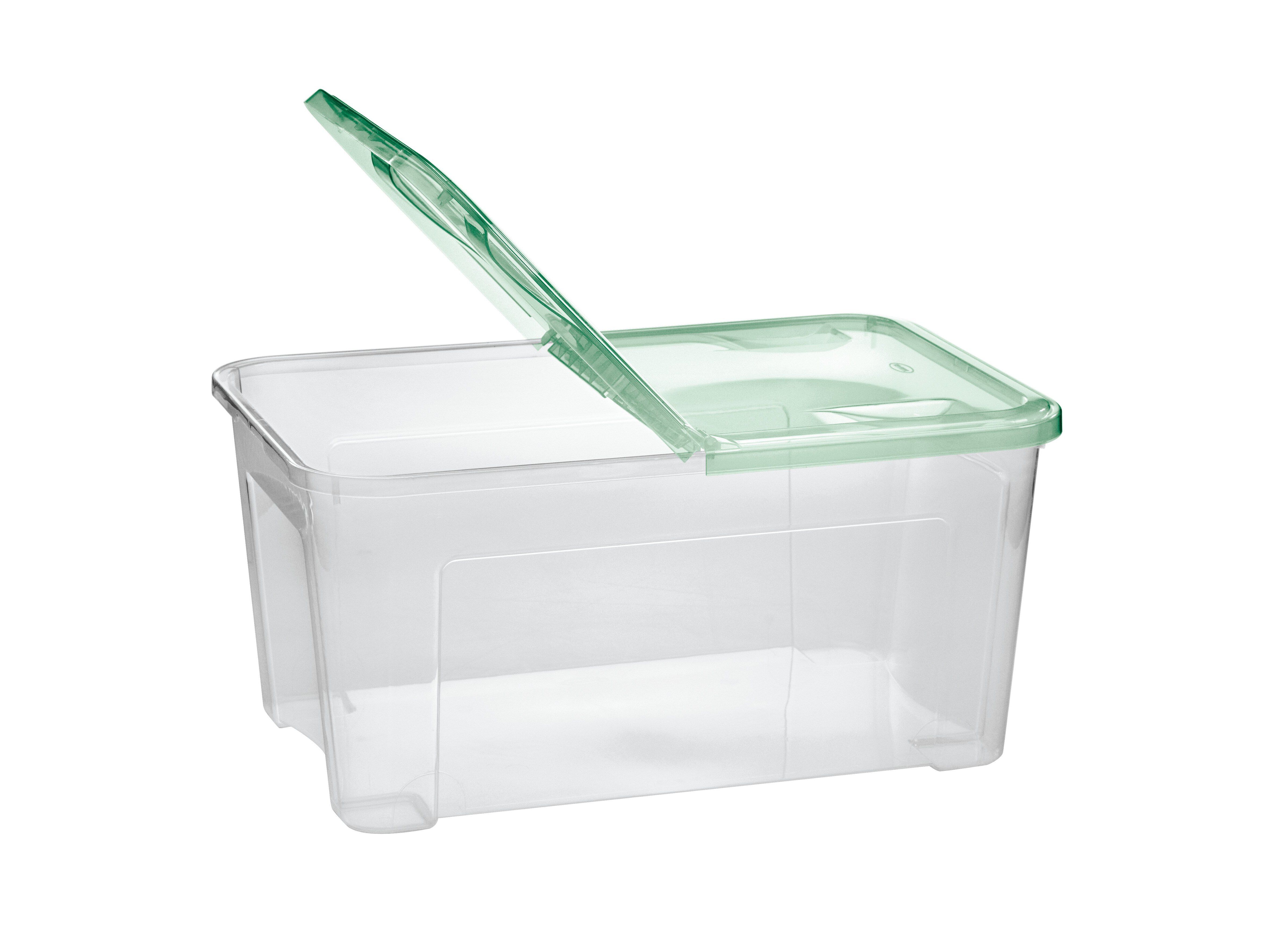 CAIXA PARA ARRUMA&Ccedil;&Atilde;O ACTUEL COM ABERTURA DUPLA 43L image number 0