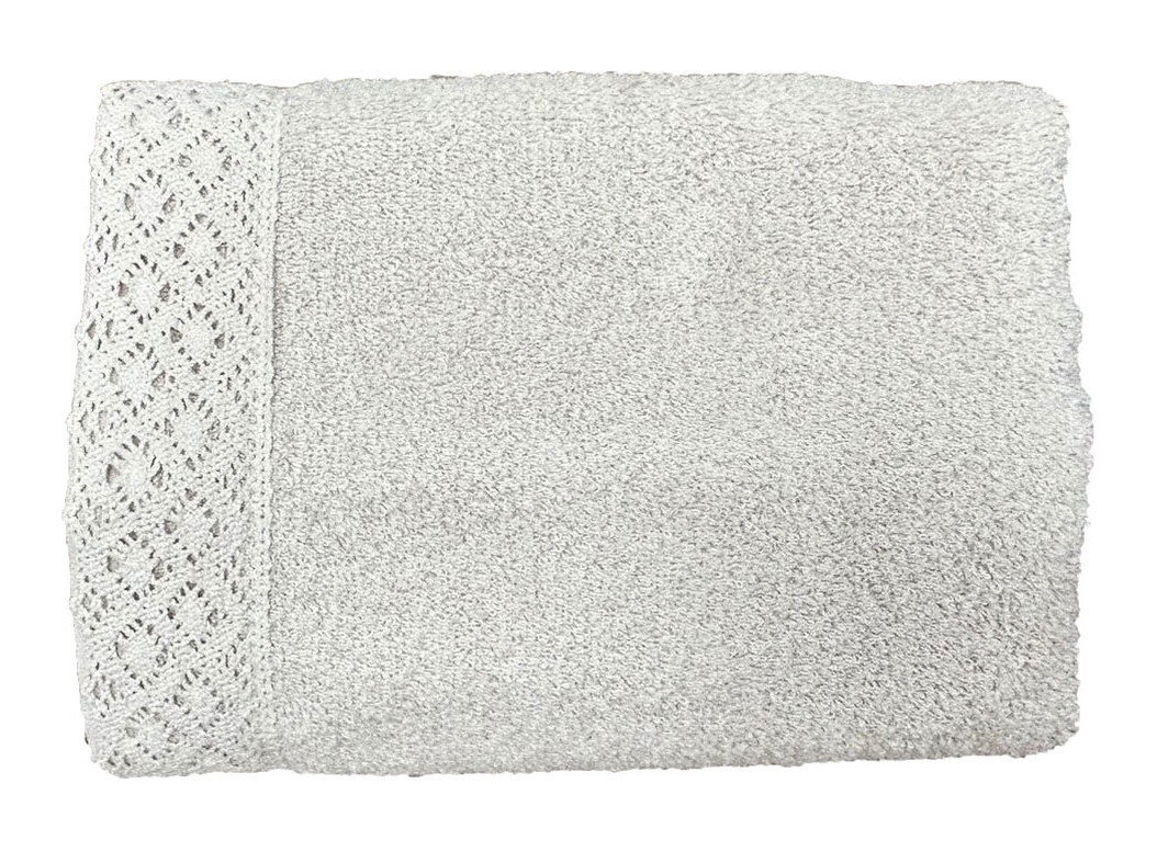 TOALHA DE M&Atilde;OS MY HOME BEGE 50X100CM