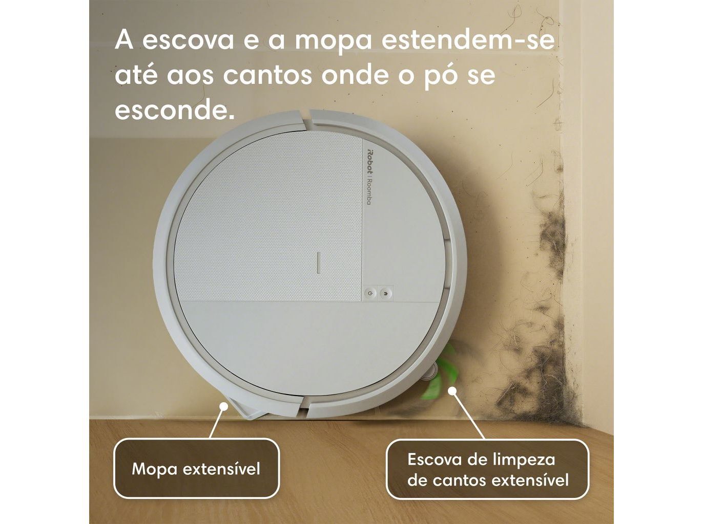 ASPIRADOR ROBOT IROBOT ROBOT ROOMBA COMBO 115 + BASE BRANCO image number 6