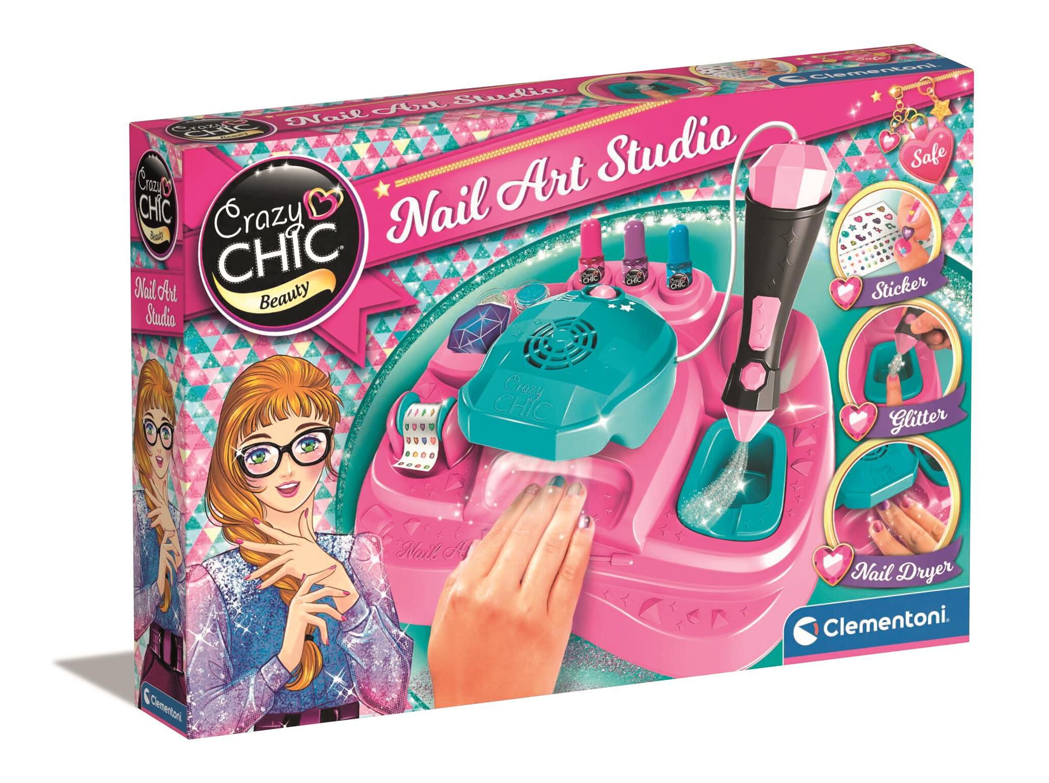 EST&Uacute;DIO DE UNHAS CRAZY CHIC CLEMENTONI