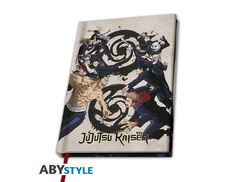 NOTEBOOK JUJUTSU KAISEN ABYSTYLE 21.7X15.5 image number 0