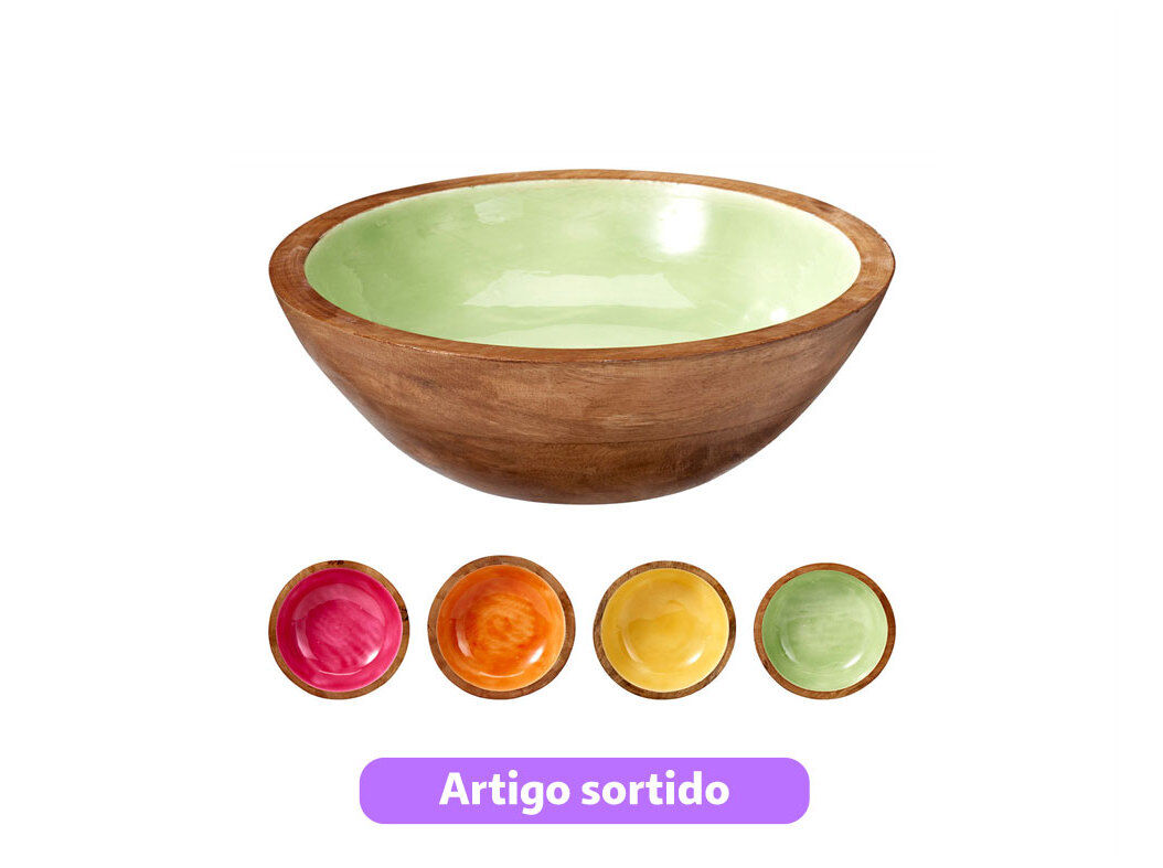 TA&Ccedil;A MADEIRA MANGA &Oslash;23CM CORES SORTIDAS
