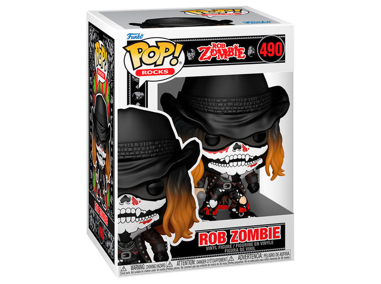 FIGURA POP! FUNKO ROB ZOMBIE W/BANDANA image number 0