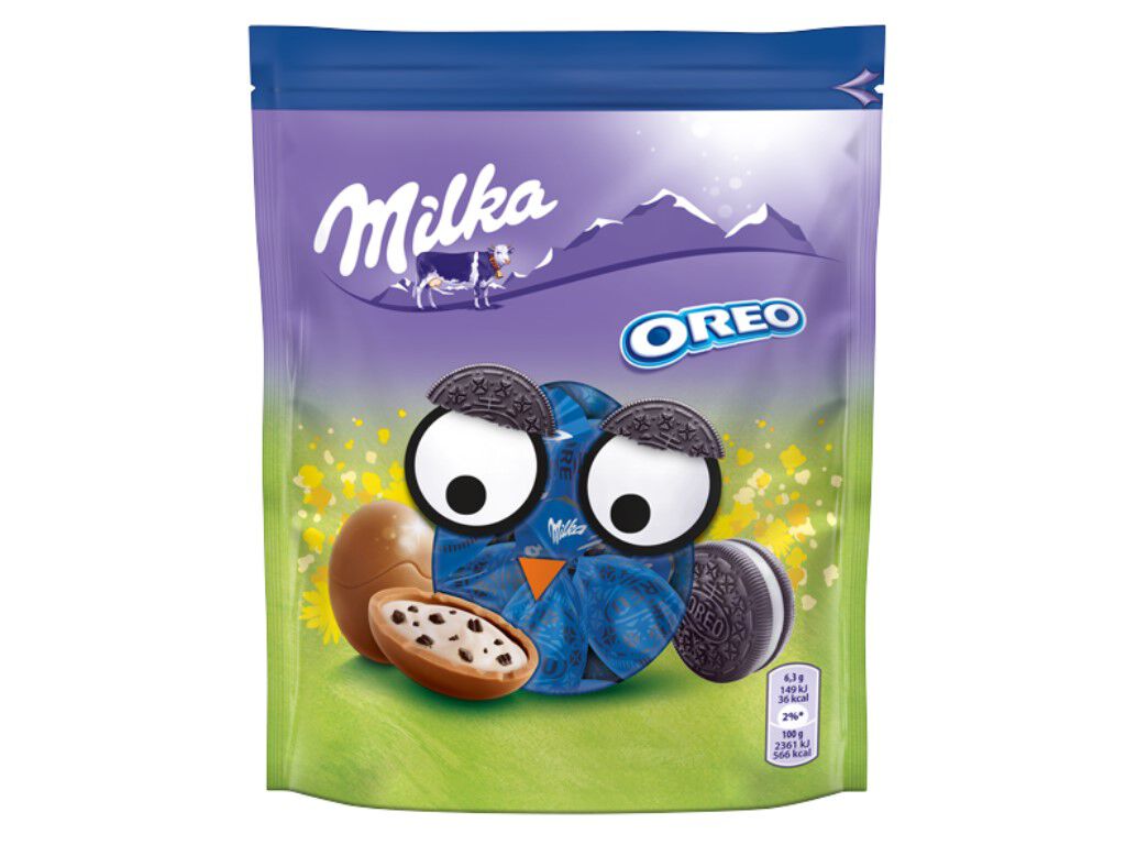 P&Aacute;SCOA MILKA OREO EGGS 86G