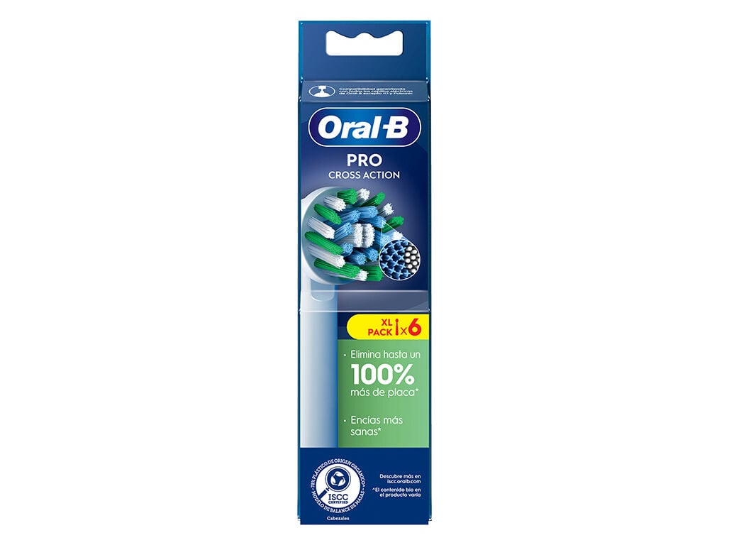RECARGA ORAL-B CROSS ACTION 6UN