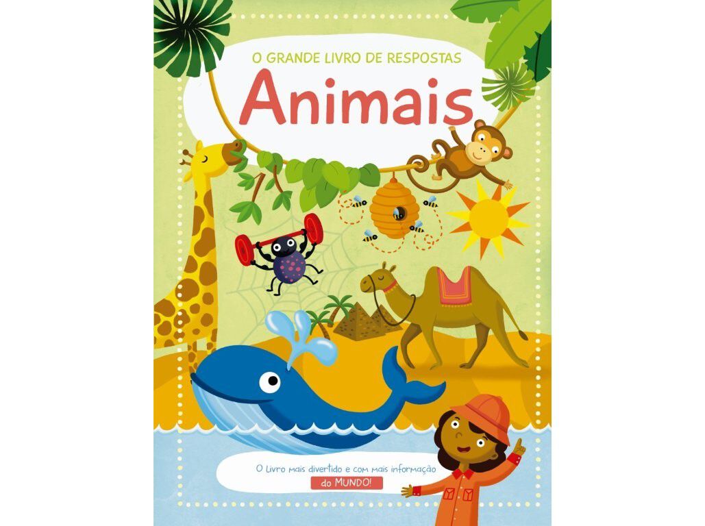 LIVRO O GRANDE LIVRO DE RESPOSTAS: ANIMAIS image number 0