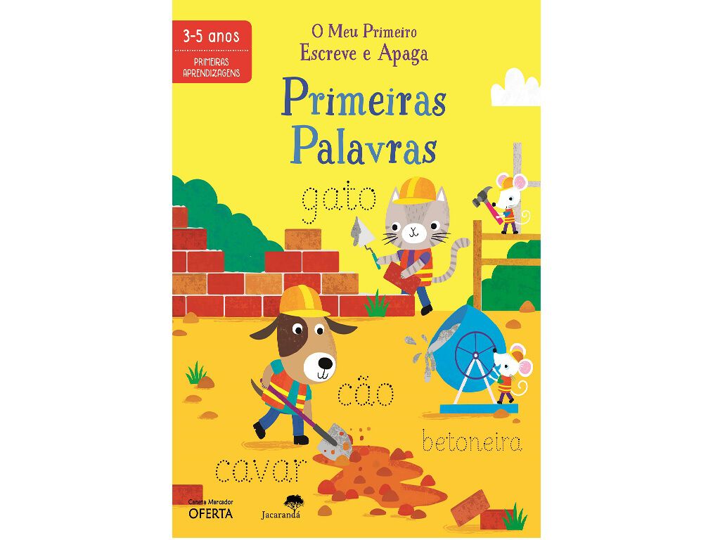 LIVRO ESCREVE APAGA PRIMEIRAS PALAVRAS image number 1